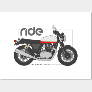 Ride interceptor white Posters and Art